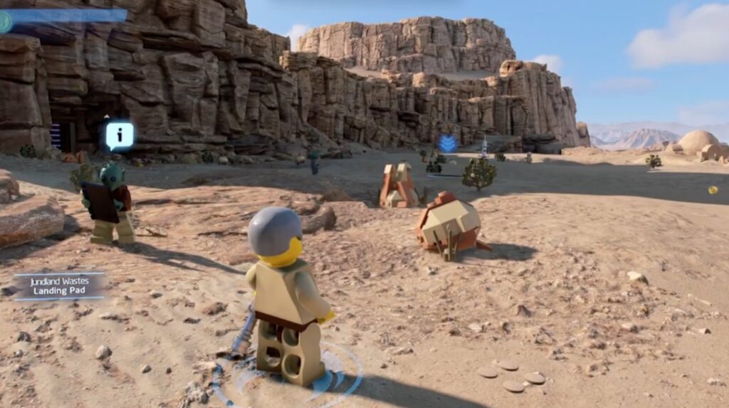 How to Get Data Card Jundland Wastes, Tatooine in LEGO Star Wars The Skywalker Saga