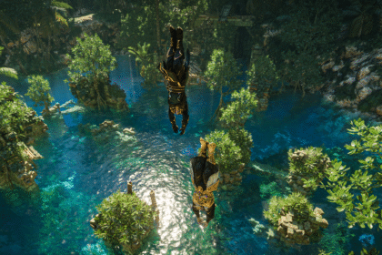 Diving Helmet Enshrouded Wake of Water Update