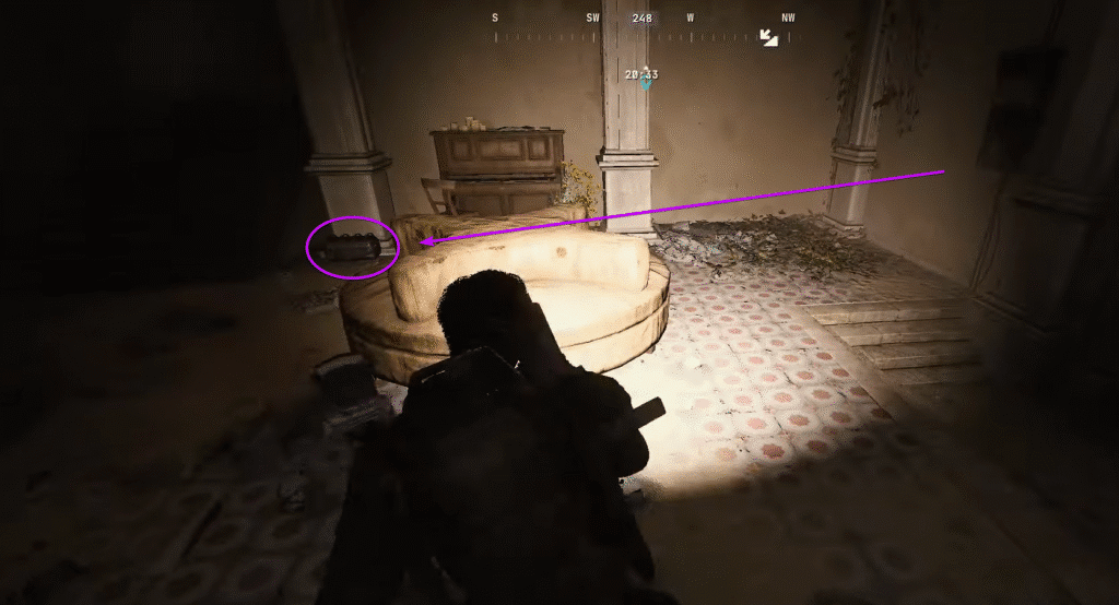 Ammo box near piano ARC Raiders