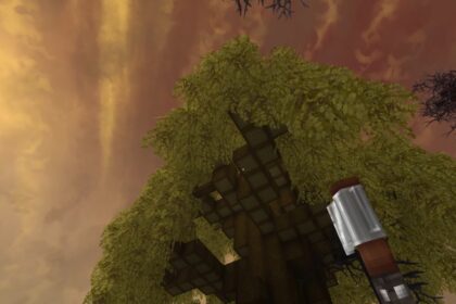 Sallow Log tree in Hytale
