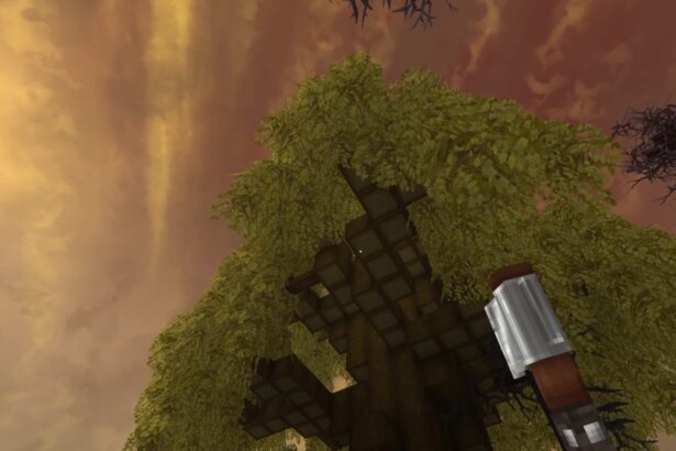 Sallow Log tree in Hytale