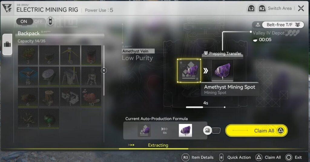 Amethyst Mining Spot Arknights Endfield