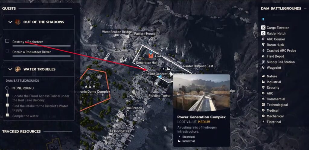 Power Generation Complex in ARC Raiders