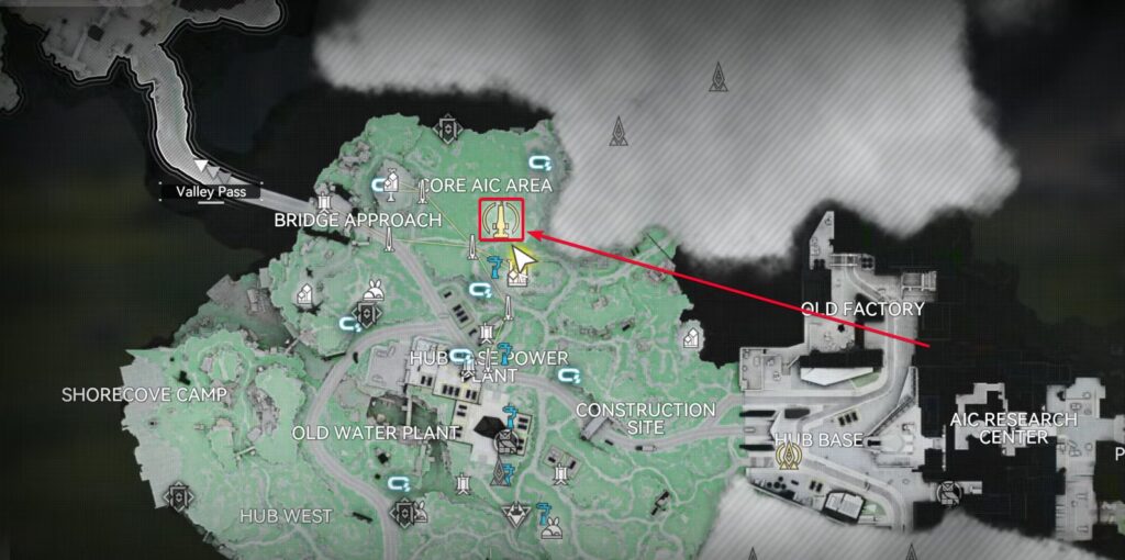 Core AIC map Arknights Endfield