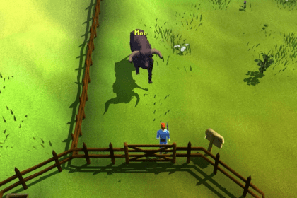 OSRS - Brutus the cow boss.