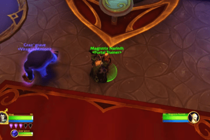 WoW Midnight - Silvermoon City Portal Trainer NPC.