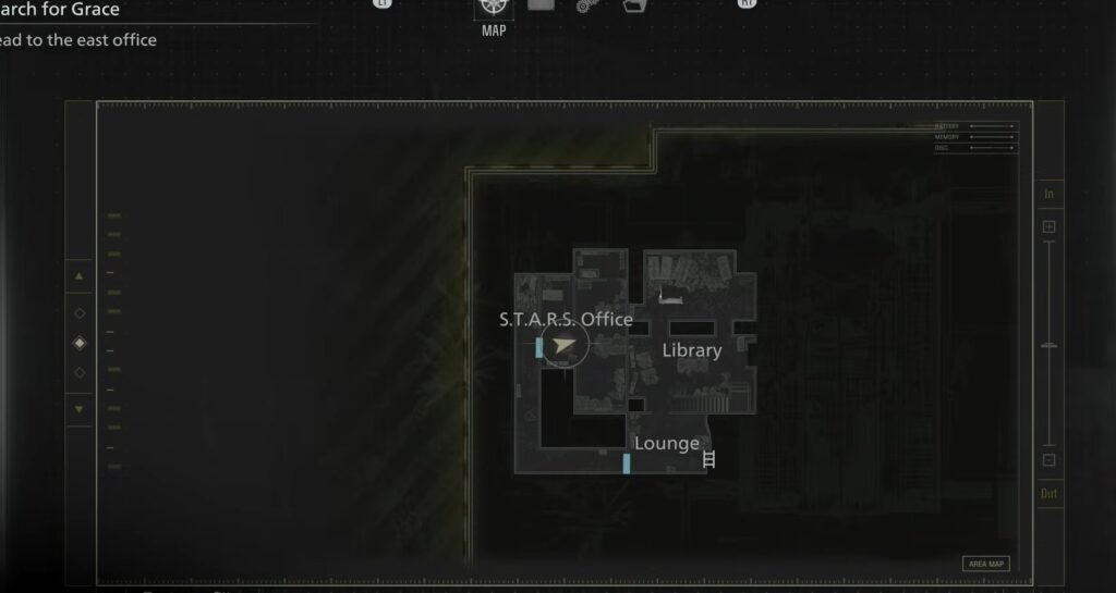 Stars Office in Resident Evil Requiem