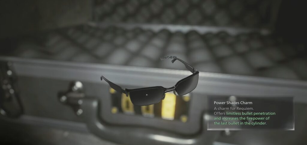 Power Shades Charm in Resident Evil Requiem