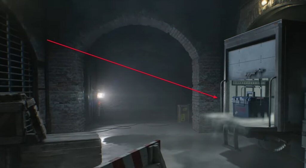 Organ Box garage in Resident Evil Requiem