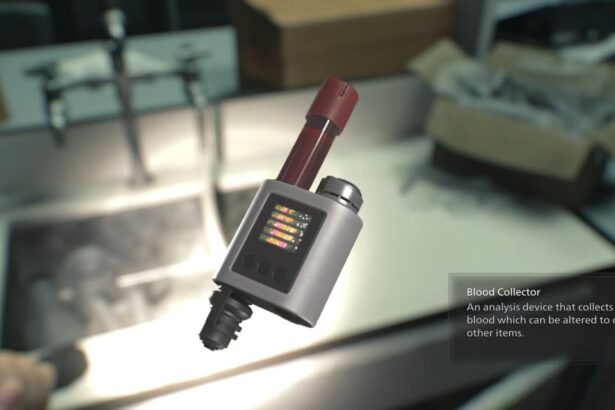 Blood Collector in Resident Evil Requiem