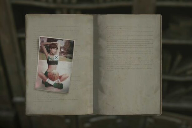 Rebecca picture in Resident Evil Requiem