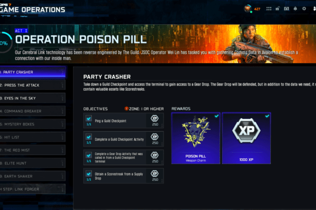 COD: BO7 - Operation Poison Pill Guide.