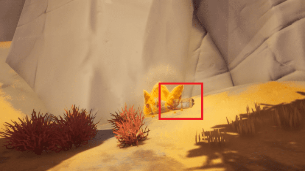 Location of Chest 05 marked.