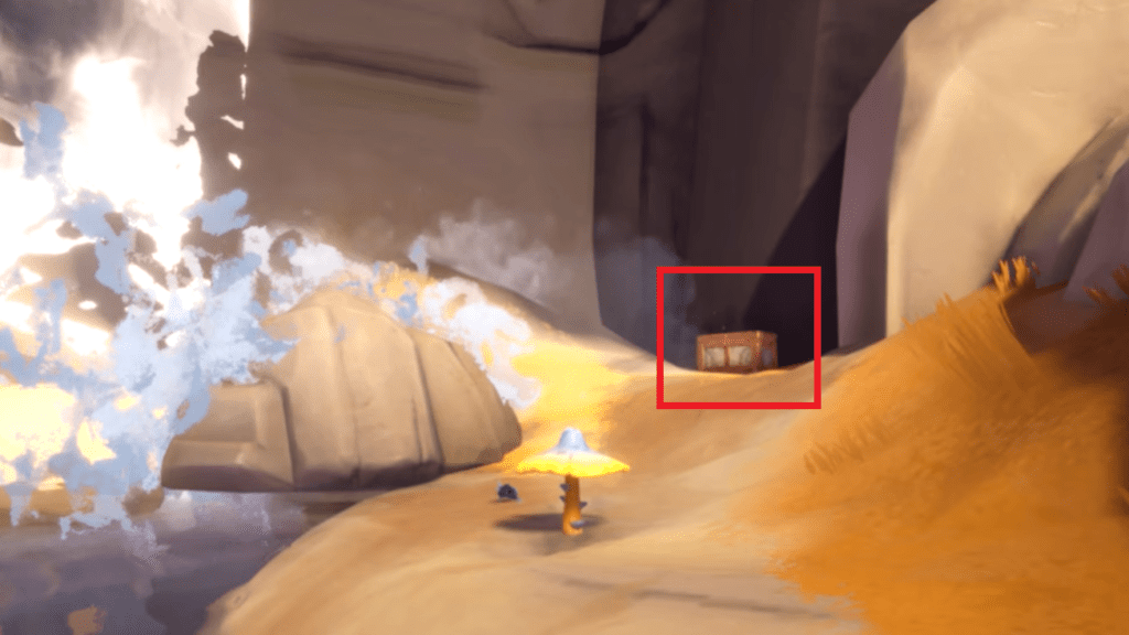 Location of Chest 06 marked.