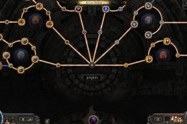 311 Atlas Passive Points unlocked in Path of Exile 2