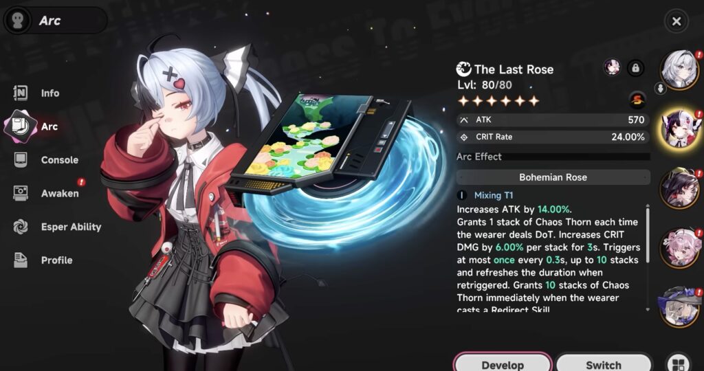 Best Lacrimosa Weapon Arc The Last Rose in NTE