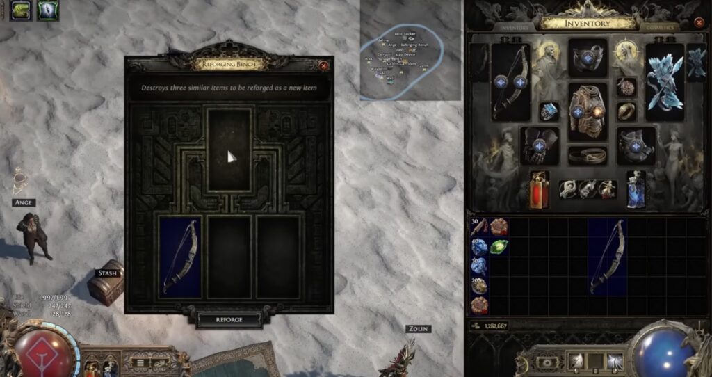 Using the 3-to-1 Bench Recipe for Extra Bow Bases in Path of Exile 2