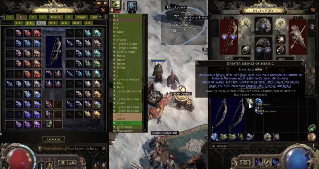 Greater Essence of Seeking in Path of Exile 2