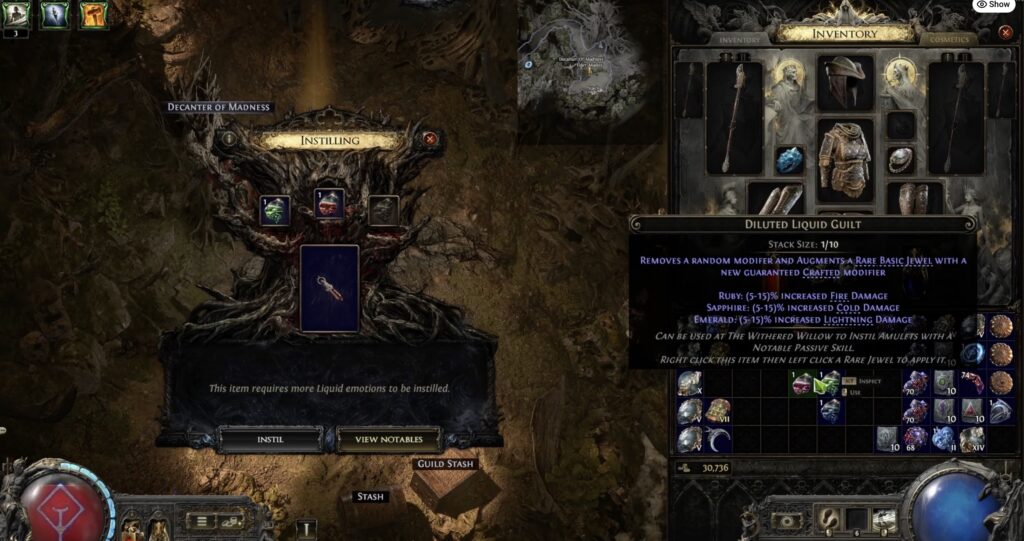 Instilled Emotions in Path of Exile 2
