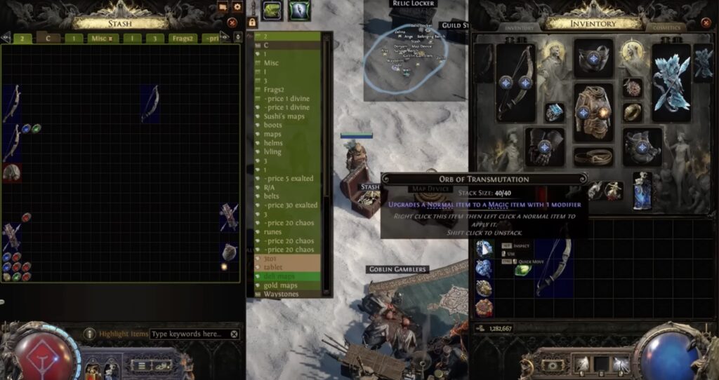 Orb of Transmutation in Path of Exile 2
