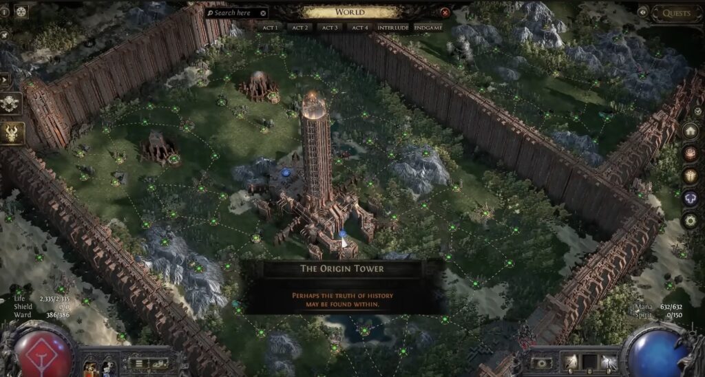 Origin Tower in Path of Exile 2