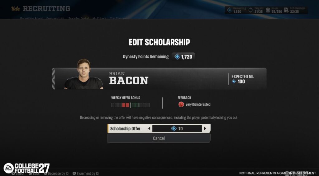 Recruit Flipping and Verbal Commits in College Football 27 Dynasty Mode