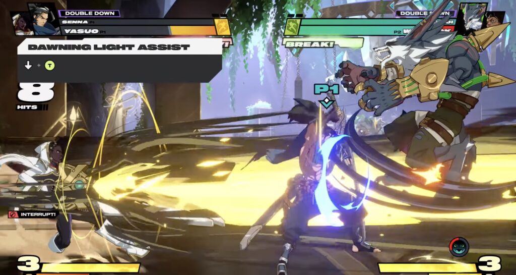 Senna Base Form Assist in 2XKO