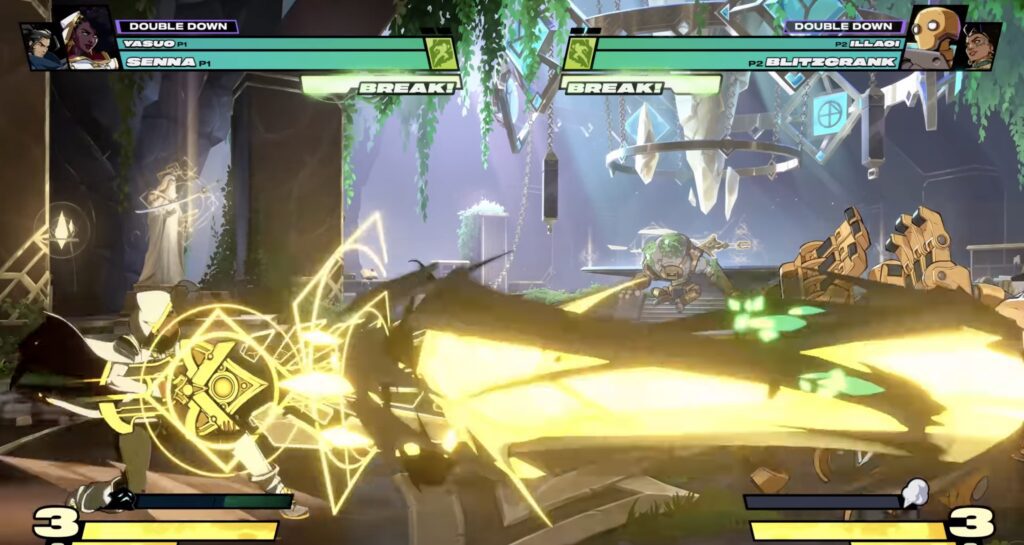 Senna Base Form S1 Cannon Beam in 2XKO
