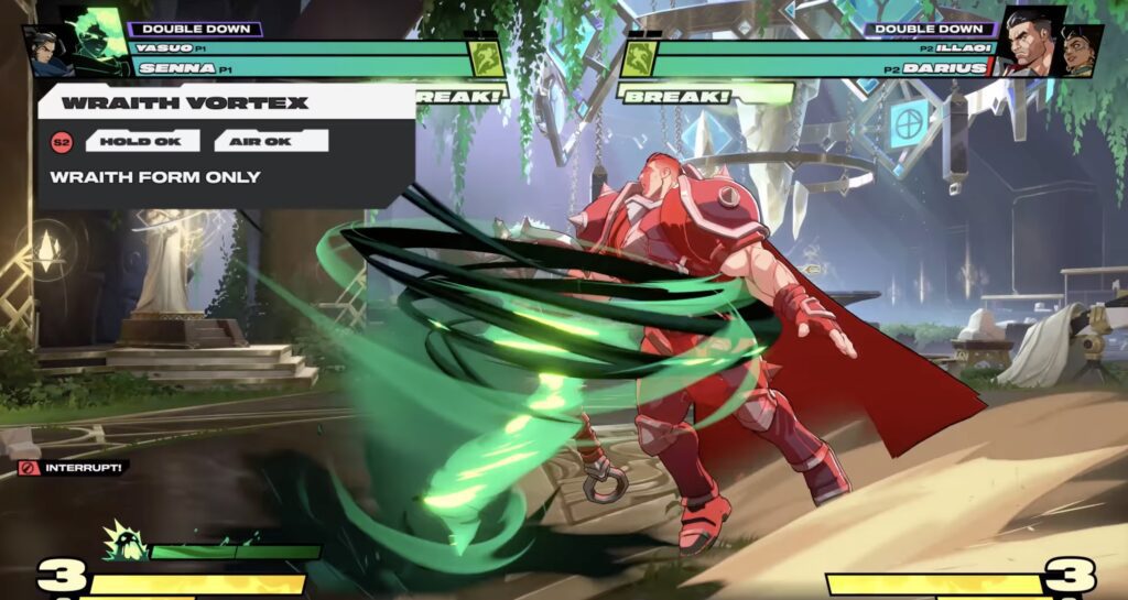 Senna Wraith Form S2 in 2XKO