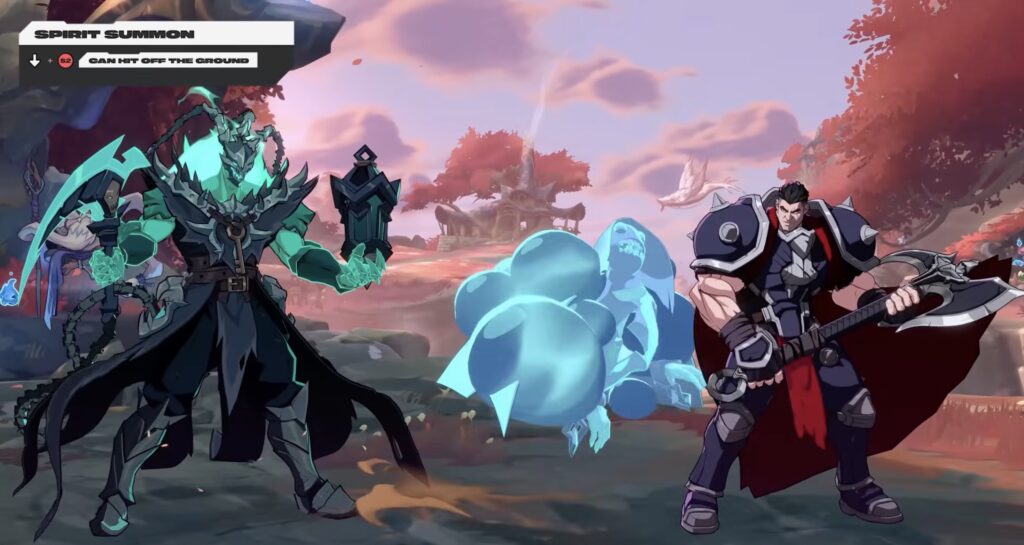 Thresh Down S2 Ghoul Summon in 2XKO