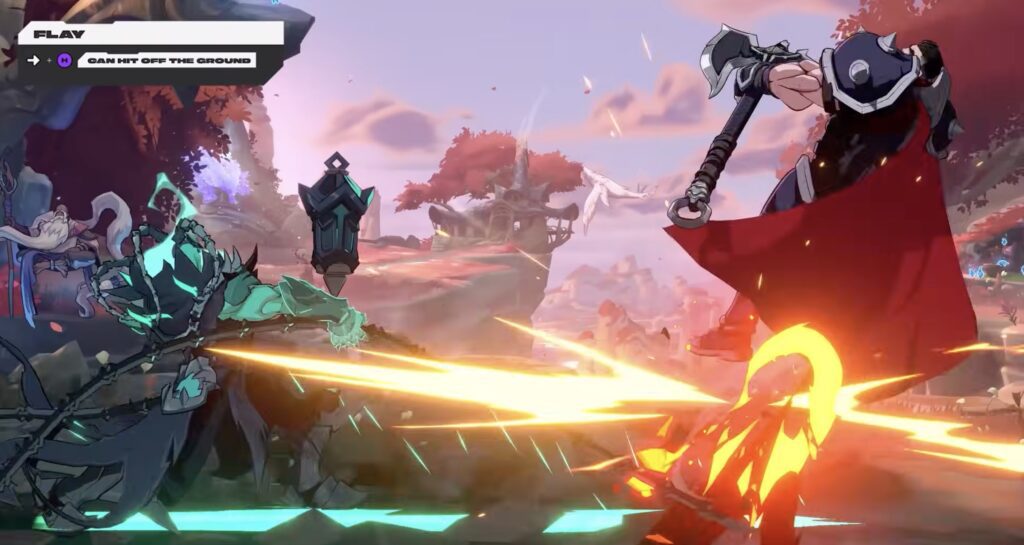 Thresh Flay and Rake in 2XKO