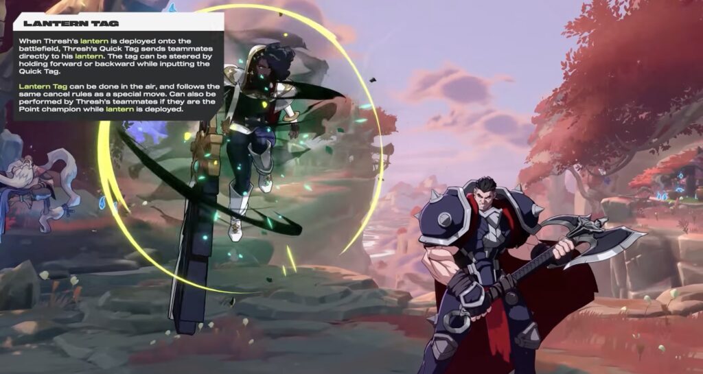 Thresh Lantern Tag in 2XKO