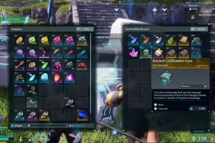 Palworld 1.0 Best Ways to Farm Ancient Civilization Core